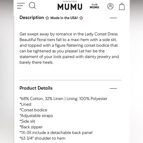 NEW Show Me Your Mumu Lady Corset Dress - Picture 8 of 10